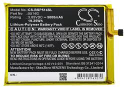 Cameron Sino Li-Polymer akku 3.85V/5000mAh BQ 5514G kompatibilis FEKETE (CS-BSP514SL)
