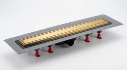 SAT Aurum Zuhanyfolyóka 75 cm szálcsiszolt arany matt teli SATZLAB80BG (SATZLAB80BG)