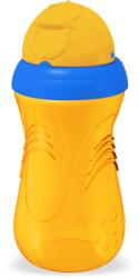 PUR BABY Pahar sport cu pai, portocaliu, +6luni, 350ml, PUR