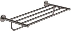 GROHE Suport prosop Grohe 40800A01, Essentials, 600 mm, pe perete, metal, lucios, grafit (40800A01)