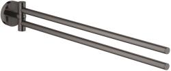 GROHE Suport prosop Grohe 40371A01, Essentials, pe perete, 449 mm, metal, lucios, grafit (40371A01)