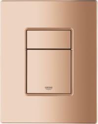 Grohe Clapeta WC Grohe 38732DA0, Skate Cosmopolitan, dubla, reversibila, 156 x 197 mm, plastic, lucios, cupru (38732DA0)