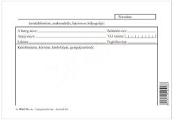  Formular fișă medicală A/5 1 foaie