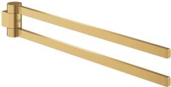 GROHE Suport prosop Grohe 41063GN0, Selection, 400 mm, pe perete, pivotant, metal, mat, auriu (41063GN0)