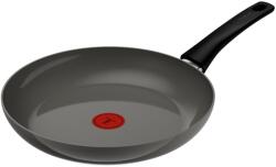 Tefal Tigaie Tefal Renewal Ceramic G0170702, 30 cm, aluminiu, invelis ceramic antiaderent Inoceram, Thermo-Signal, , inductie, gri (G0170702)