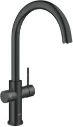 GROHE Baterie bucatarie Grohe 101069KS01, Blue Home, inalta, tip C, pentru racitor Blue Home, mat, negru (101069KS01)