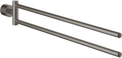GROHE Bara prosop Grohe 40308AL3, Atrio, 489 mm, pe perete, pivotant, metal, mat, grafit (40308AL3)