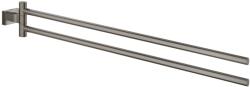 GROHE Suport prosop Grohe 40624AL1, Essentials Cube, pe perete, 450 mm, metal, mat, grafit (40624AL1)