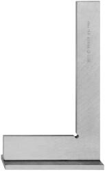Kinex Asztalos derékszög, Kinex 4021 22-5124, szürke, 16 cm, acél, talpas, pontos szögjelöléshe, profi és barkács munkákhoz (TC212499)