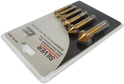 Silver Freze conice cu tijă și teșitoare set 6buc 6, 3-20, 5mm 67312 (S10416)