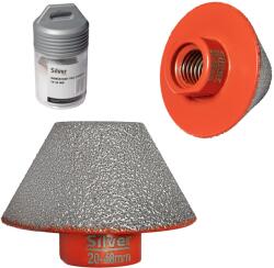 Silver Freză diamantată M14 20-48mm pentru gresie porțelanată și plăci ceramice 67521 (S11855)