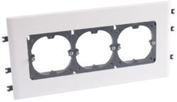 Legrand 010934 DLP hármas szerelvénykeret 130mm fedélhez (010934)
