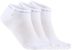 Craft Șosete Core Dry Shaftless 3-pack White EUR 40-42