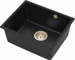 Ruvetti Migo 50 függesztett kamra 46x37.5 cm fekete 3001MI_FB50_P-PVDCH (3001MIFB50PPVDCH)