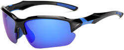 Techsuit Велосипедни очила Techsuit Bike Glasses (9301) - спортни, с UV защита - Черен / Син (KF2364988)