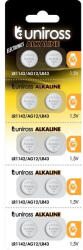 Uniross LR1142 AG12 LR43 1, 5 V (10 db) (U10AG12)