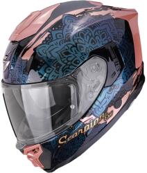 Scorpion Cască integrală pentru motocicletă Scorpion EXO-1500 Air Vortex, negru-roz-cameleon (SCRP115-577-420)