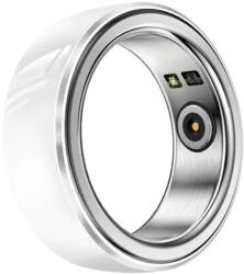 Risinno R8, okos gyűrű, 10-es méret (belső átmérő 20mm), ezüst (R8white20)