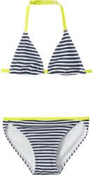 NAME IT Costum de baie 2 piese fete bikini, diverse culori, 110/152 dungi albe/albastre (13FBF4)