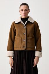 Barbour jachetă scurtă pentru femei din catifea reiată Penny 9BY2-KUDYU6_80X (LCA0423)