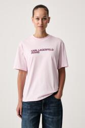 Karl Lagerfeld Jeans tricou pentru femei din bumbac PPYA-TSD03Y_03X (A1W17005)