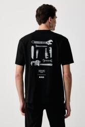 BOSS Orange tricou pentru bărbați din bumbac Te_Tools 9BY2-TSMZ6I_99X (50571290)