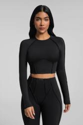 BetterMe bluză cu mânecă lungă pentru yoga pentru femei Contour Stitch Long 9BY2-BUDZL2_99X (CRT00012)