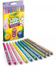 Crayola Silly Scents: Set de markere subțiri parfumate - 10 buc (58 5071G)