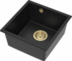 Ruvetti Arlo 45 függesztett kamra 41x38.5 cm fekete 3001AR_FB45_P-PVDCH (3001ARFB45PPVDCH)