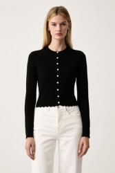 Le Privé cardigan pentru femei cu vâscoză JULINE CARDIGAN NOIR 9BY2-SWDYHO_99X (LP00738)