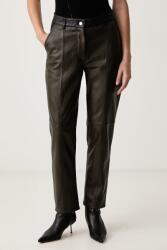 Max&Co Max&Co. pantaloni pentru femei din piele FACELLA 9BY2-SPDYYK_89X (2626436023200)