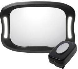 Zopa Oglindă cu lumină de fundal LED, neagră (BD8595114456437)