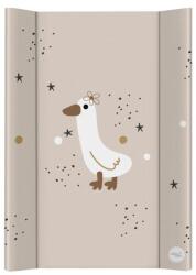CEBA BABY Salteluță de înfășat cu 2 margini și placă solidă (50x70) Ultra Light Star Duck (AGSAGS-204-000-831) Saltea de infasat