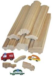 Eduplay Cars motive din lemn set de 6 piese (EP210051)