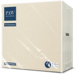 PAW Decor Collection Soft Point Szalvéta 38x38 cm Champagne Színű 50 db-os Csomag