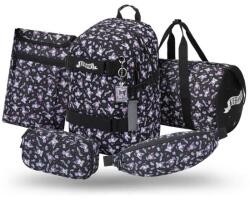 Baagl BAAGL SET 5 Skate Kuromi Black: rucsac, penar, geantă sport, borsetă, husă pentru laptop (A-36509)