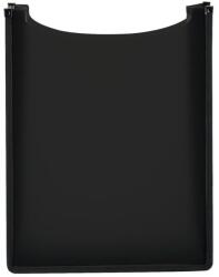 HERMA Flexi Heftbox A4 Füzetbox Iskolatáskába - 34, 5 x 26 x 7 cm, Felül Nyitott, Átlátszó PP Anyag, Fekete, Füzetekhez és Gyűrűs Mappákhoz (19548)