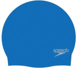 Speedo Junior Plain Moulded szilikon úszósapka gyerekeknek - Száraz haj megőrzése - Kék