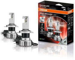 OSRAM Night Breaker LED Smart H4/H19 20W 6000K +330% DUO BOX 64193DWNBSM-2HB KIBONTOTT DOBOBOZOS TERMÉK