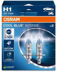 OSRAM H1 Cool Blue Intense NextGen +100% 5000K halogén izzó DUO BOX 64150CBN-2HB KIBONTOTT