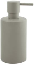 spirella Tube porcelán folyékony szappan adagoló rozsdamentes acél pumpával, matt taupe barna, 300 ml