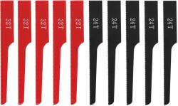 NEO TOOLS Neo orrfűrész lap készlet, 14034 termékhez, 10 részes (14-034-401)