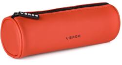 KARTON P+P Husă etui PU VERDE cărămizie (6-62126) Penar