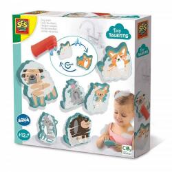 SES Creative Autocolante de spălat animale Ses, 6 buc (OLP107813084)