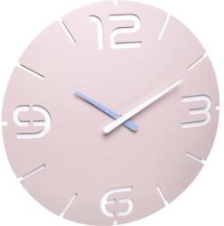 TFA Contour Design 60.3536. 16 Rádiójel-vezérelt Falióra, Design Óra, Pink-Apricot (60.3536.16)