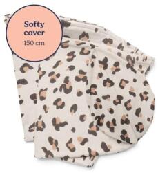 Doomoo Husă pentru pernă multifuncțională de alăptare Softy, LEOPARD CREAM (BD3661276202221)