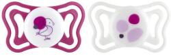 Chicco Suzete Physioforma Light silicon ortodontice roz roz 6-16m, 2 buc (AGS71087.11)