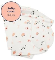 Doomoo Husă pentru pernă multifuncțională de alăptare Softy, PEACHES (BD3661276202245)
