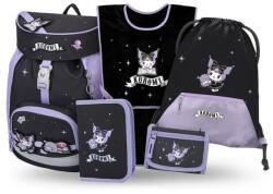 Baagl BAAGL SET 5 Airy Kuromi Fortune Dream: rucsac, penar, sac, șorț, portofel GRS (A-36432)