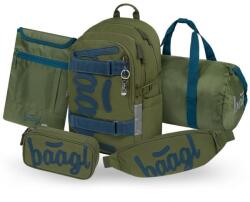Baagl BAAGL SADA 5 Skate Olive: rucsac, penar, geantă sport, borsetă, husă pentru laptop GRS (A-36465)